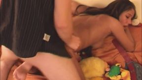 Horny Christina H Takes All That Cum Inside Her Mouth!