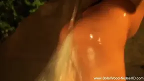 Indian beauty practices Bharat Natyam and gives a sensual oral