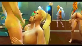 Horny Anime Wives Cheat with Naruto, Sasuke & Goku for Wild AssFuck Sessions