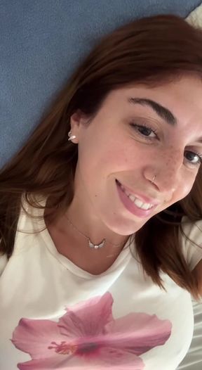 Trans girl gets a tasty blowjob on her shaved pussy