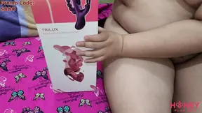 My holes are perforated with TRILUX, the App-Controlled Rabbit Vibrator from Honey Play Box