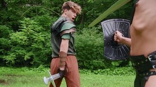 Fighting with swords is not as entertaining as cock fights