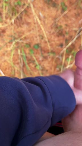 Twink Wixt on an Autumn Day in the Forest and Squirt Horny