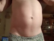 Mega burps after belly inflation