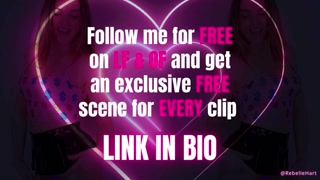 Alpha Cums on Your Beta Face – Cum Shot Facial with Rebelle Hart