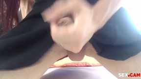 Exotic shemale jerk off big cock
