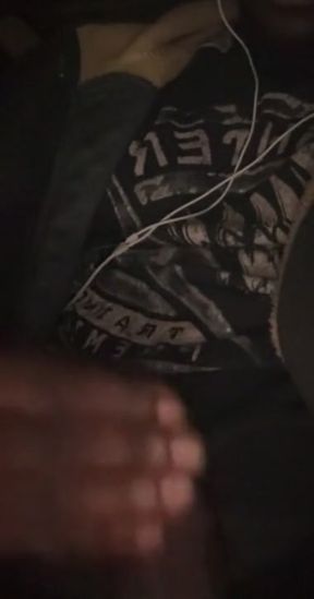 I Had Bust A Creamy Fat Load Of Cum Real Quick In My Friends Car Before They Come Back To The Car