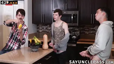 Seductive Erotic Dinner Party - Dakota Lovelley, Amoné Baine &amp; Jonah Wheler