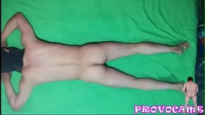 Desnudo camara desde arriba que rico se ve