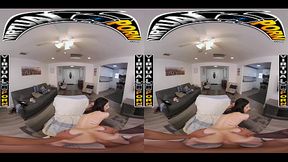 VIRTUAL PORN - Jason Legend Helps Kinky Stepsis Nikki Mars Forget Her Ex With Hot Comfort And A Steamy Night