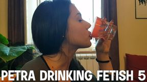 Petra drinking fetish 5 - HD