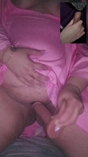 Discord Video Call: She Rides Dildo Hard While He Jerks Off Live