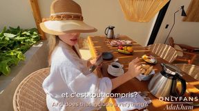 French girl request full room service - AdaKham