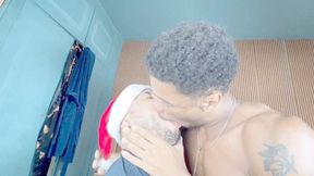 INSANE AND INTENSE KISSES IN A CHRISTMAS ATMOSPHERE - BY JAMAL SANGENT AND JHONY MURRAY - CLIP 2
