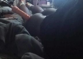 Nice trans booty being stuffed by BWC sex machine