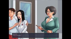 Summertime Saga Miss Okita Animation Collection [part 32] Nude Sex Game Play [18+] Adult Game