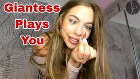 Giantess Anastasia's Toy Play