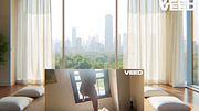 YOGA STUDIO New York City Luxury Condo Apartment Naked Yoga At The Window