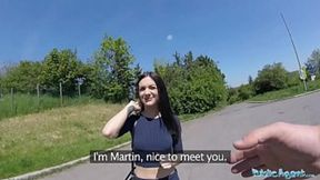 Public agent seductively rides big cock&#x1F32D; in a private&#x1F92B; setting