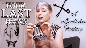 Your Last Wank – Locktober Chastity Submission - Jaq Quicksilver - Submit to Alpha Dom Jaq as he permits you one final orgasm before being locked up - sissification, joi, sissy training - 4k mp4