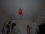 Try on new panties and thong