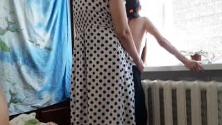 Our stepmom fucks us one by one while her husband is at work - IkaSmokS