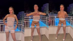suite de ma deuxieme journee a ibiza m exhibant sur le balcon tout en ...