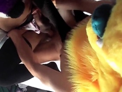 Revy and Blaise's Interracial Bareback Amateur Video