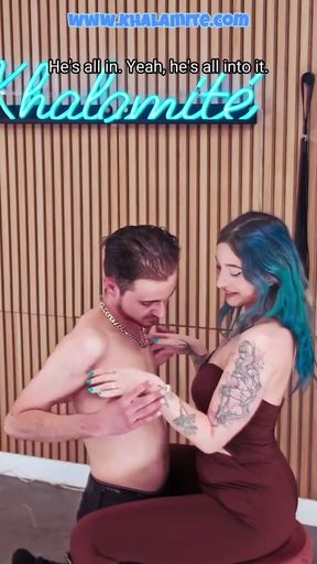 Who is lying? - Striptease Cam Girl KHALAMITE   Clip 1