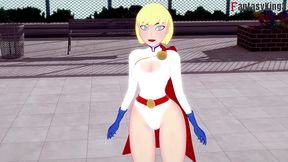 power girl - full pov - super man