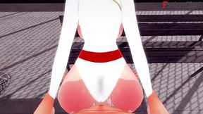 power girl - full pov - super man