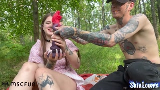 Surprised Each Other With Gifts (dildo and masturbator). Great Fuck And He Cum In My Pussy MRL