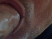Dick in the mouth selfie