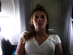 Girl bates on plane