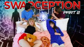 Stepsisters in a dream: Cowgirl and reverse cowgirl fucking