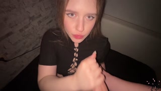 BITCH IN STOCKINGS GOT CUM ON FACE TWICE