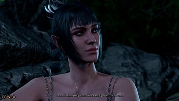 Shadowheart first kiss Baldur'_s Gate 3