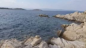 Masturbating at Sunset: Caught on Webcam