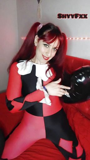 Shyy Fxx Harley Quinn Celebrates Her Birthday and Submits to the Joker as a Gift Roleplay