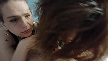 Fit trans-girl threesome - 69, anal, blowjob, cumshot (With Nightsisterlil1)