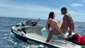 Squirting Hard On a Jet Ski - Luiza Marcato &amp; Jesus Reyes