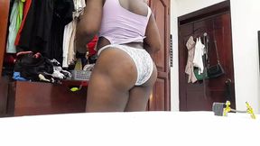 Lovely Scene In Outdoor Booth With Voluptuous Girl (Giant Boobs)