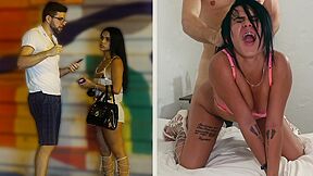 Colombian Gold Digger teen 18+ Is Shown No Mercy