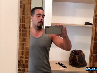 Athletic Chocolate Large Wang Punching Penis in the Butt