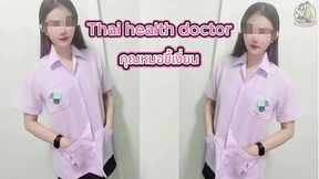 Play with a horny Thai doctor  Clear Thai sound 4K