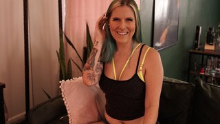 Nasty blonde wife fuck and creampied by pervert buddy