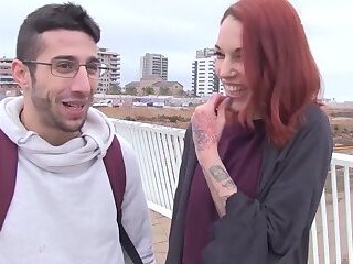 LAS FOLLADORAS - Silvia Rubi Gets A Guy From The Street And Has Sex With Him