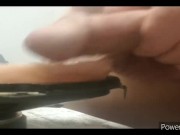 silicone tounge glued to car speaker low frequency cumshot vibration hands free