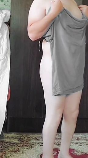 Sassy and Sexy: Unleashing My Crossdressing Charm!   Clip 2