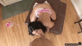 263 - Steamy Hot Oral Delight by Sensual Brunette (MP4 SD)